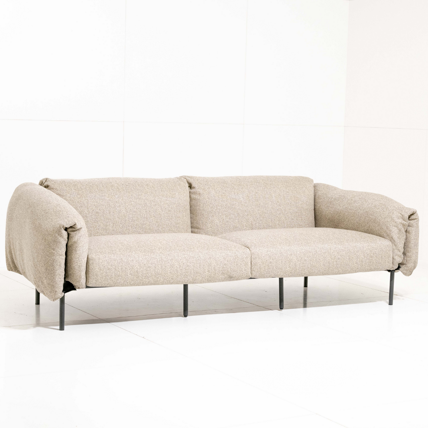 Outdoor Sofa Zerio - Sandy Beige 224x98x70cm