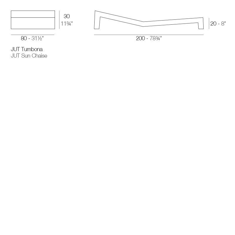 Jut Sun Chaise