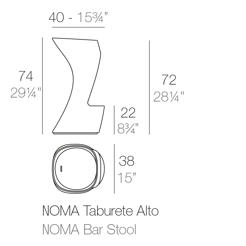 Noma Bar Stool