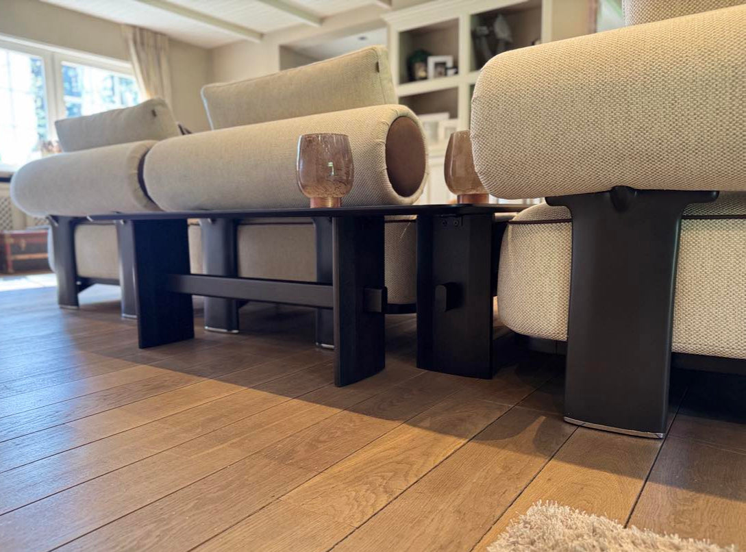 Sofa Kyoto - Light Gray/Beige 256x111cm