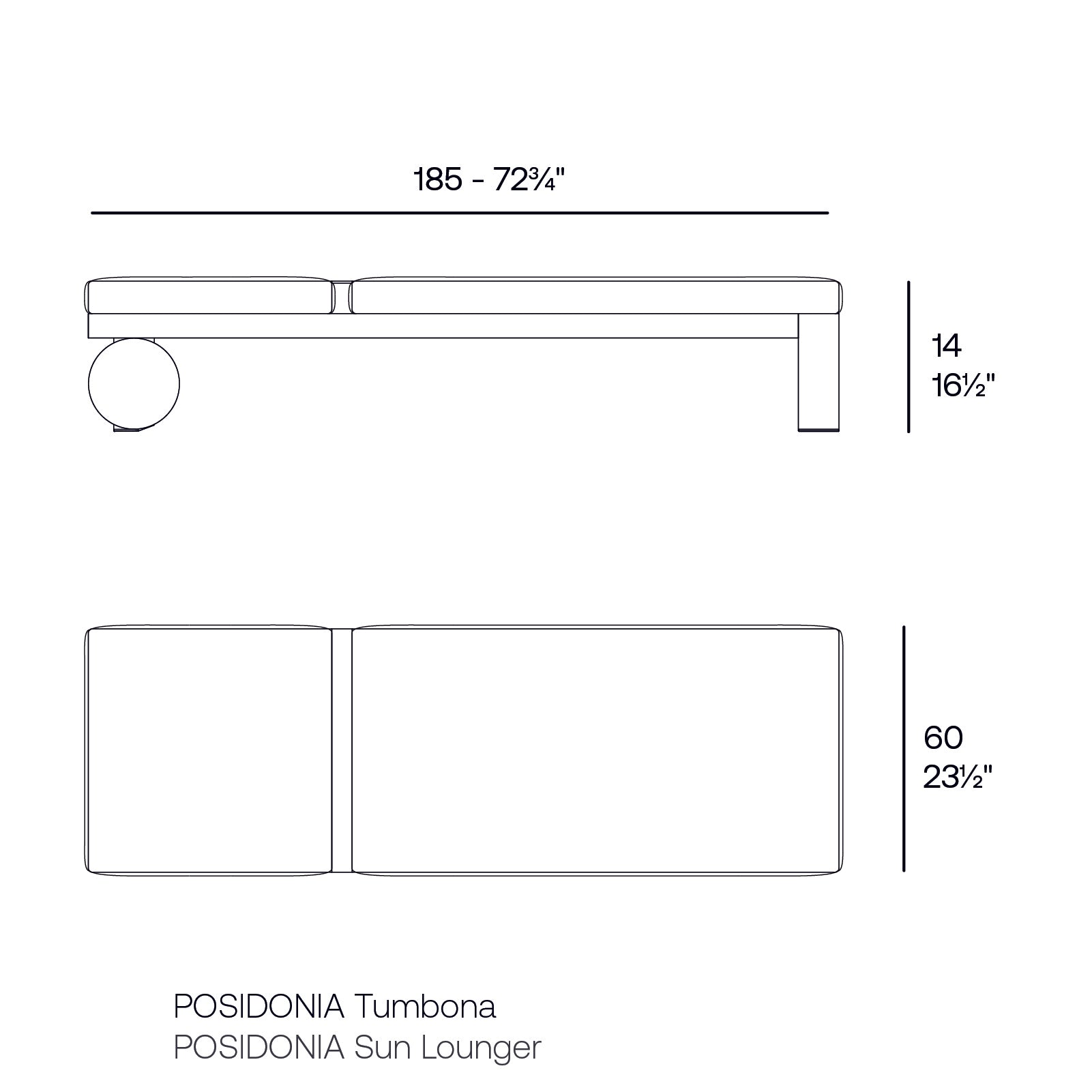Posidonia Sun Lounger