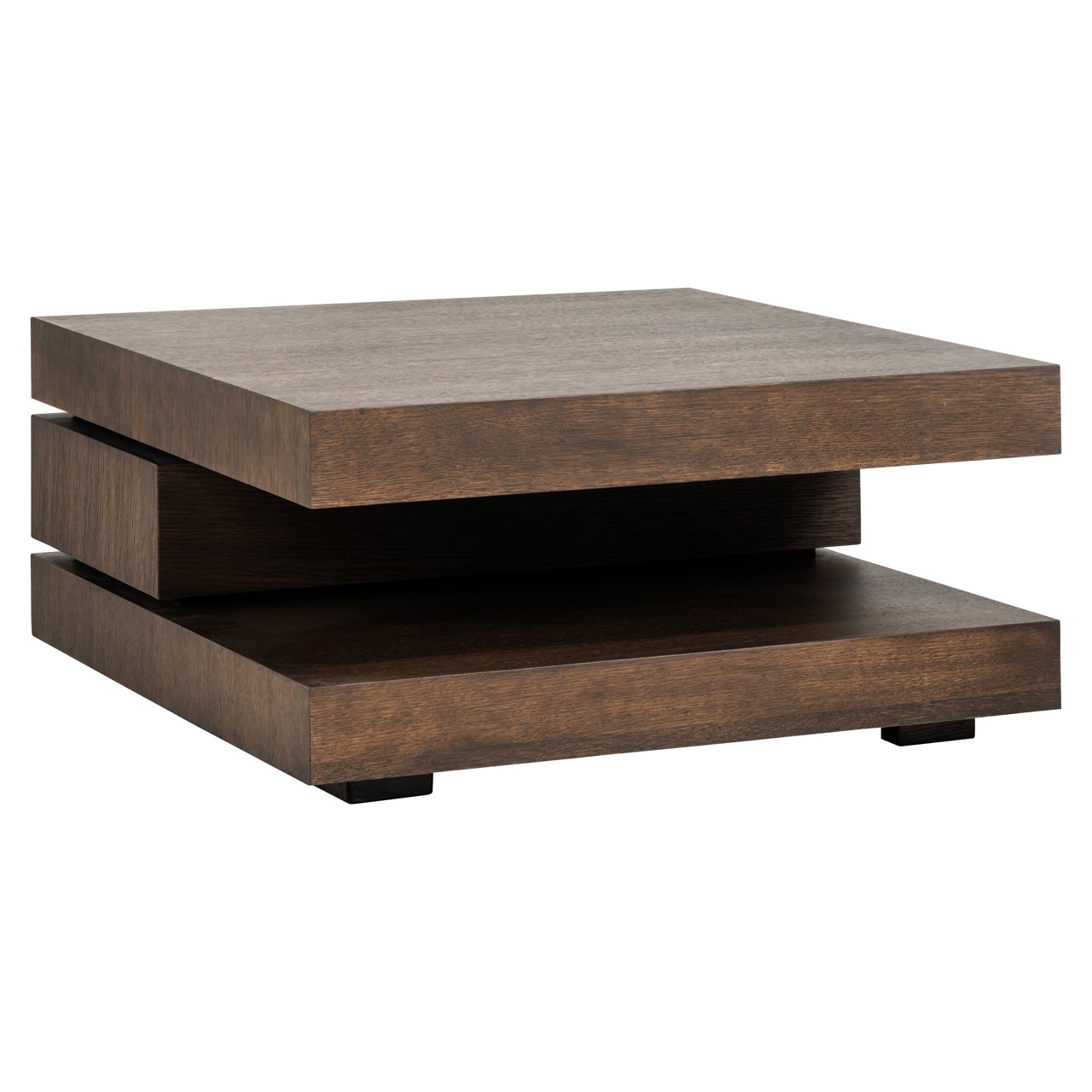 Coffee table Oakura brown 90x90