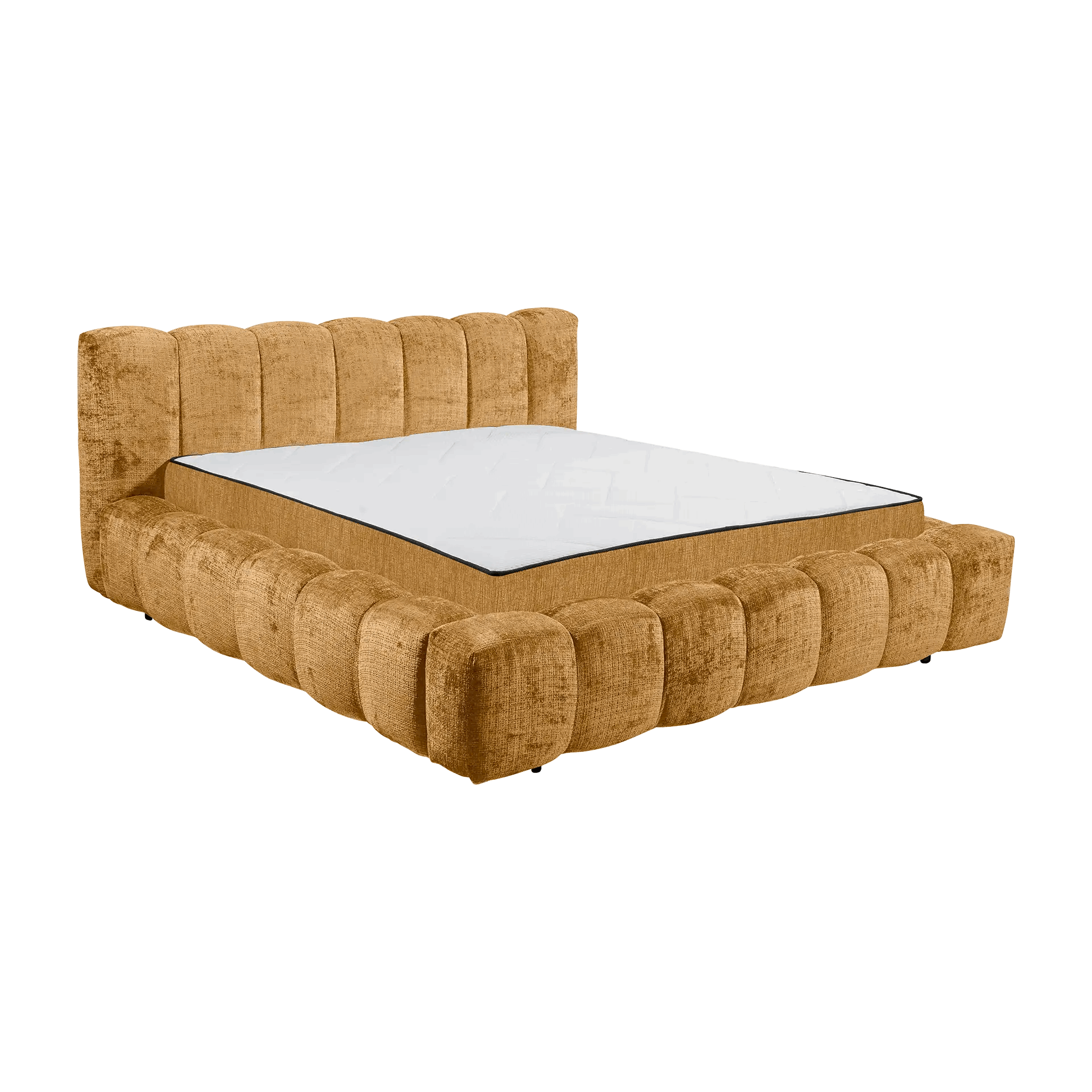 Boxspring Bexter - Gold | Includes Slatted Base & Matress
