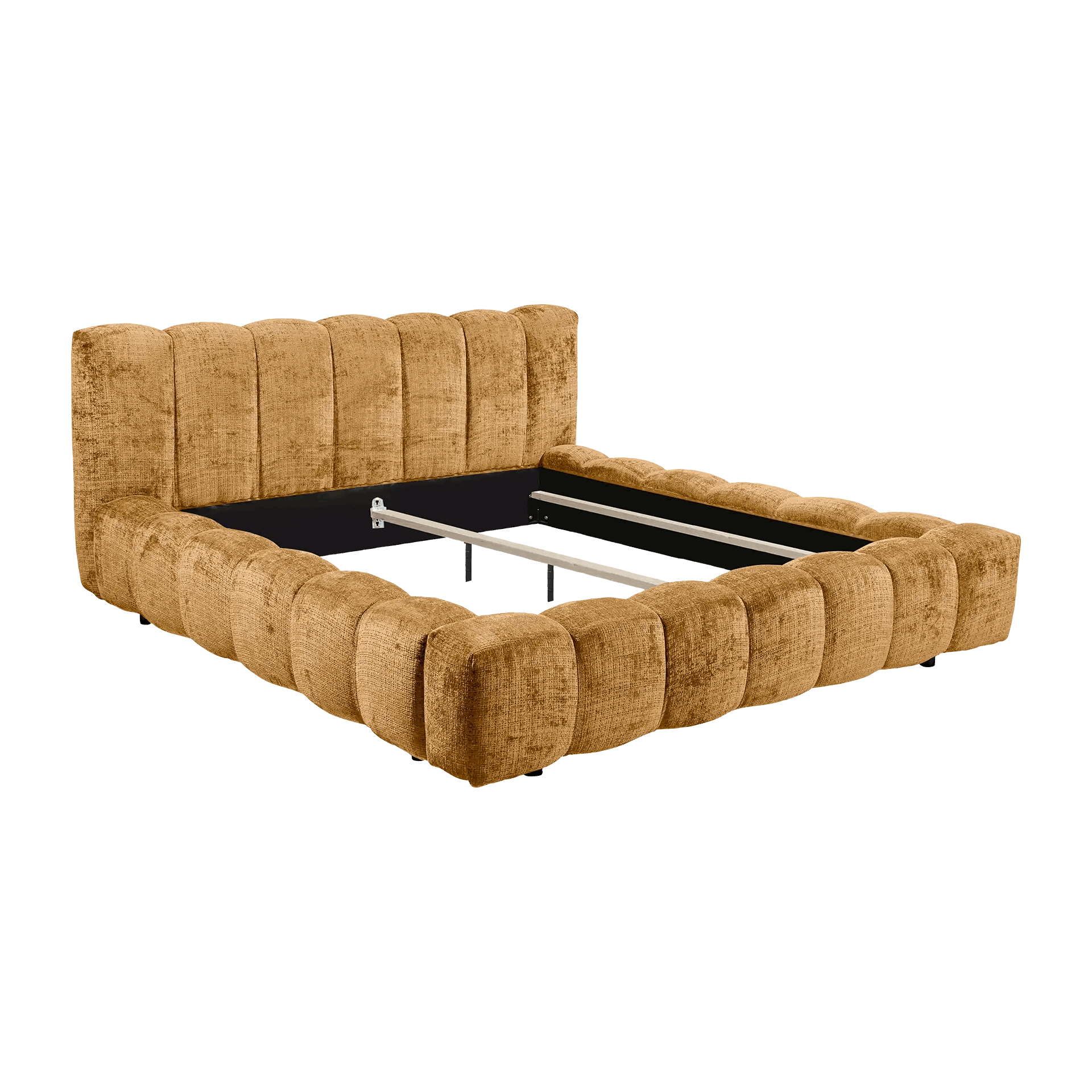 Boxspring Bexter - Gold | Includes Slatted Base & Matress