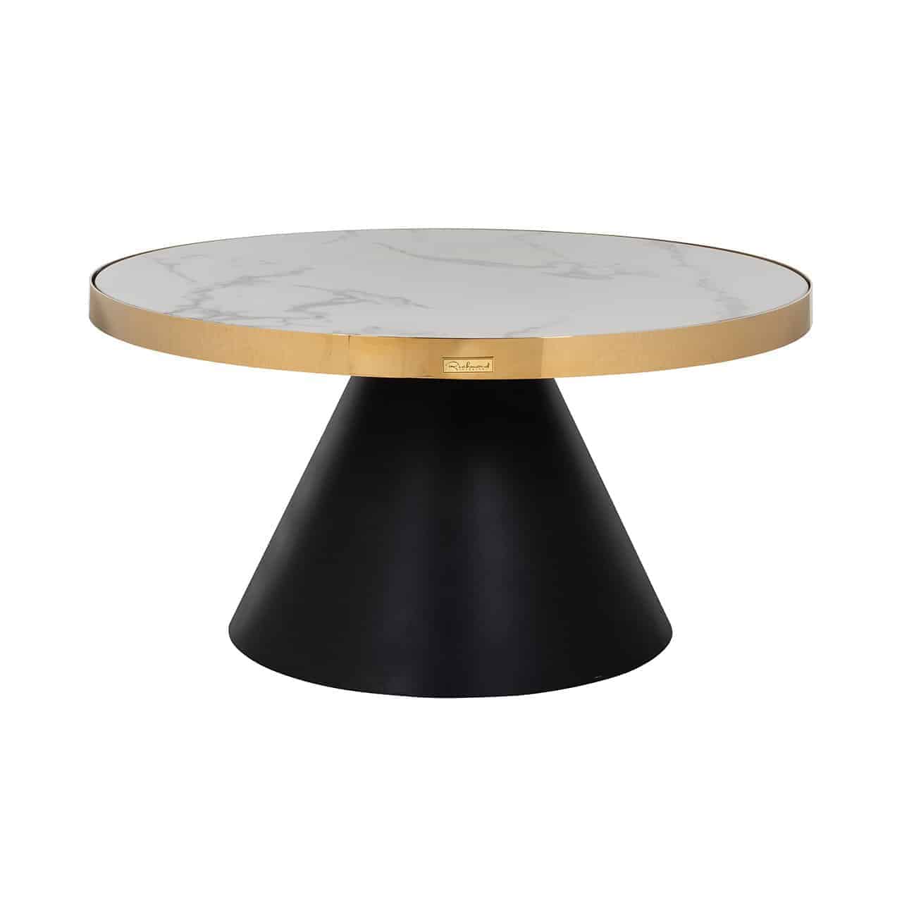 Coffee table Odin 80Ø (Gold)