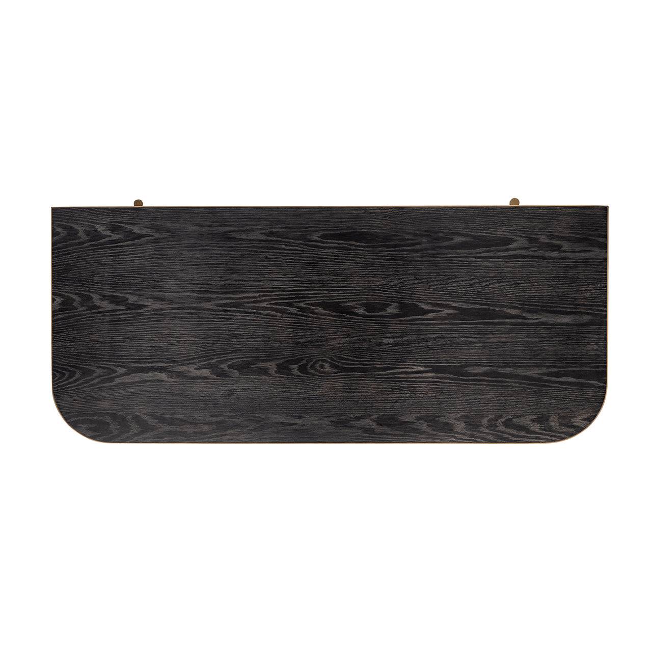 Desk Classio 2-drawers (Brushed Gold)