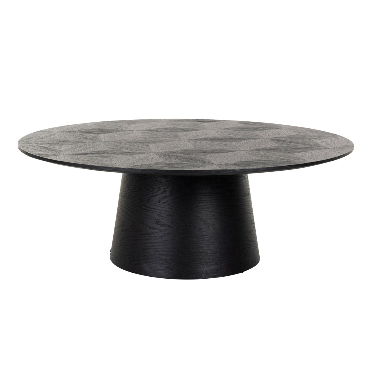 Coffee table Blax black 110Ø