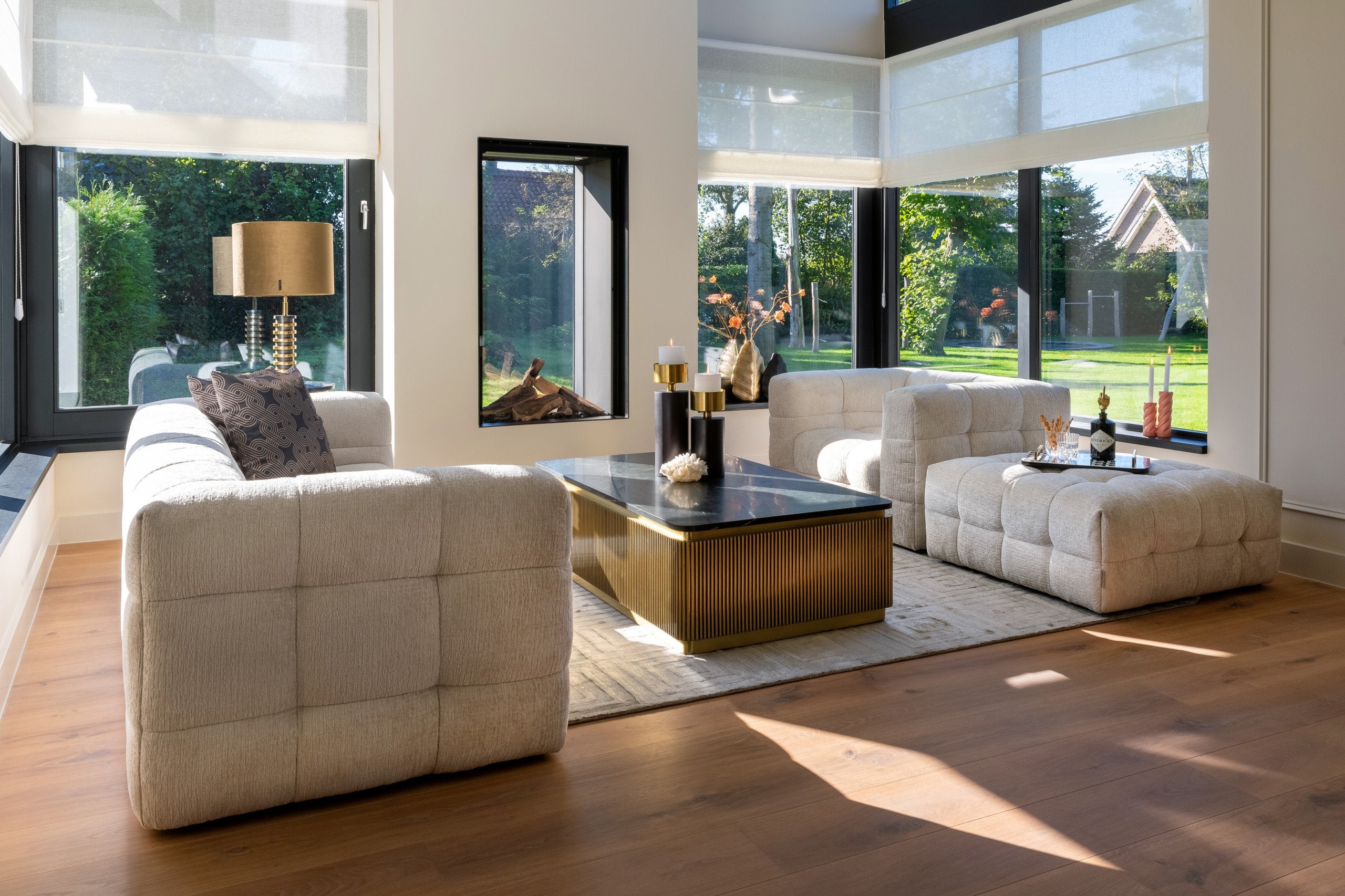 Coffee table Ironville gold