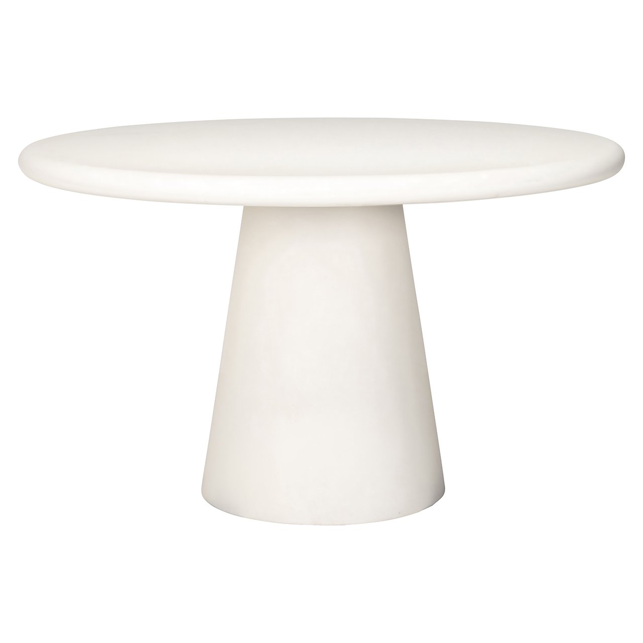 Dining table Bloomstone 130Ø (White)