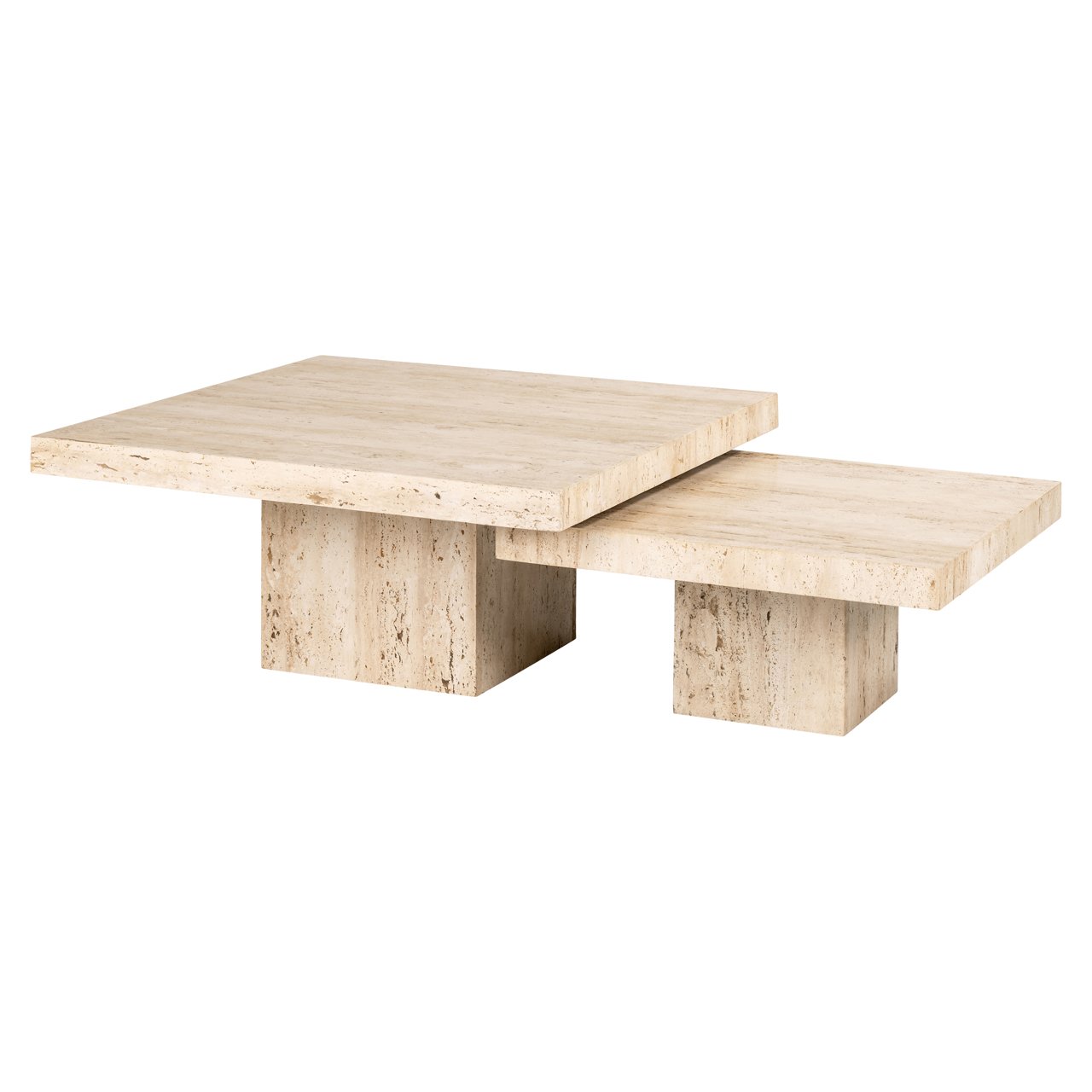 Coffee table La Cantera beige (Set of 2)