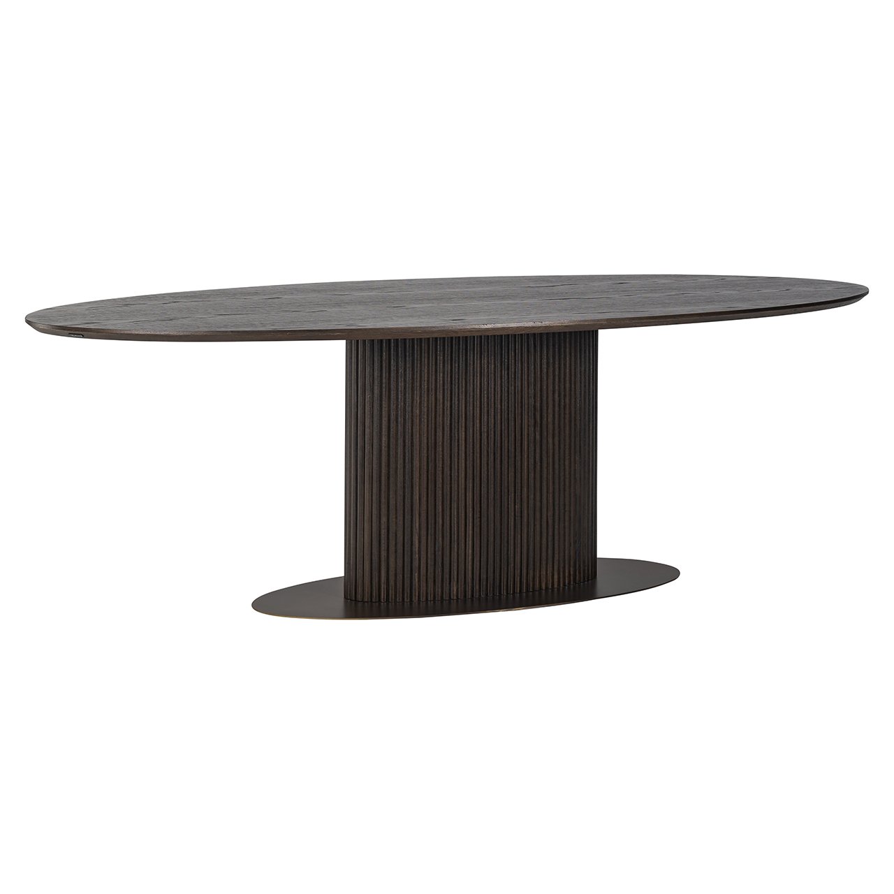 Dining table Luxor oval 300 (Brown)