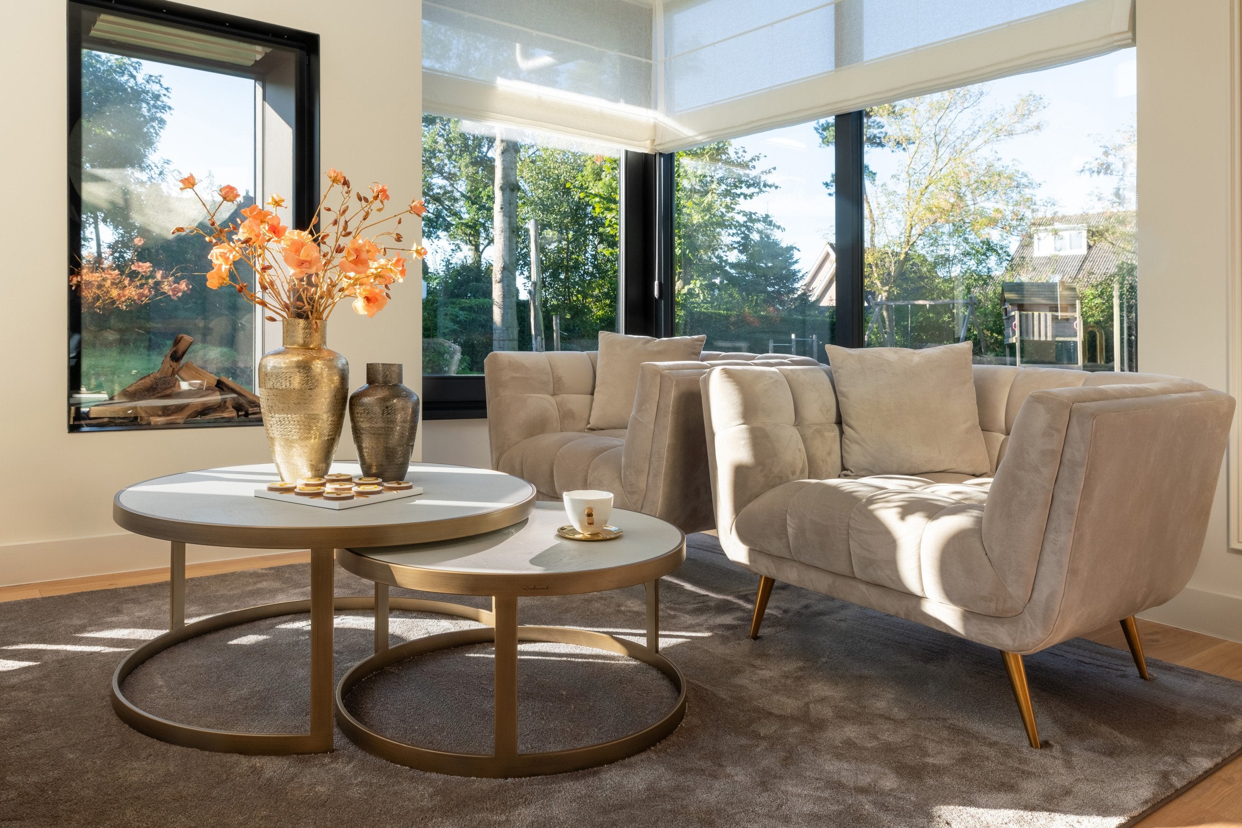 Coffee table Whitebone verona grey (Set of 2)