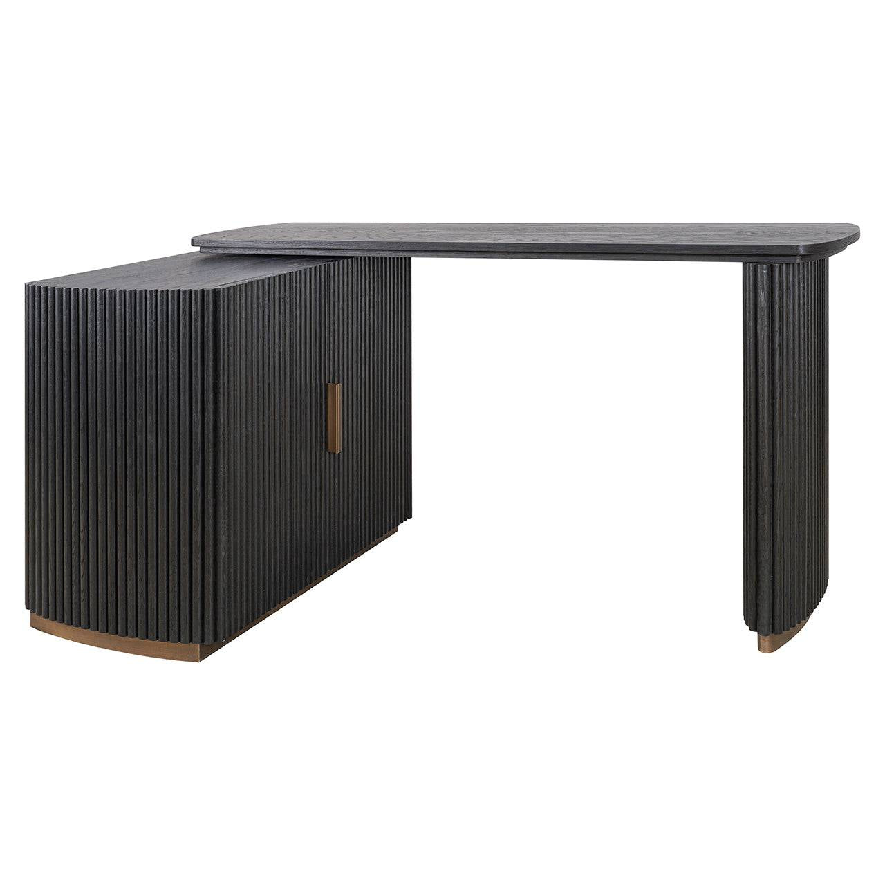 Desk Cambon 2-doors (Dark coffee)