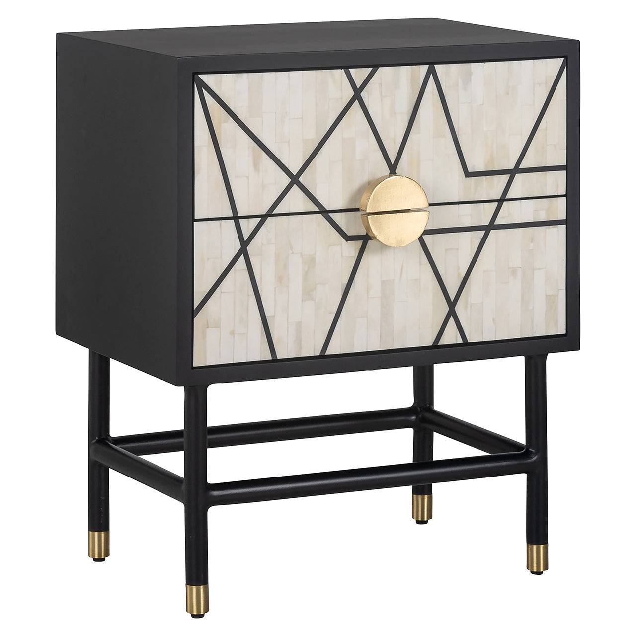 Nightstand Novas 2-drawers