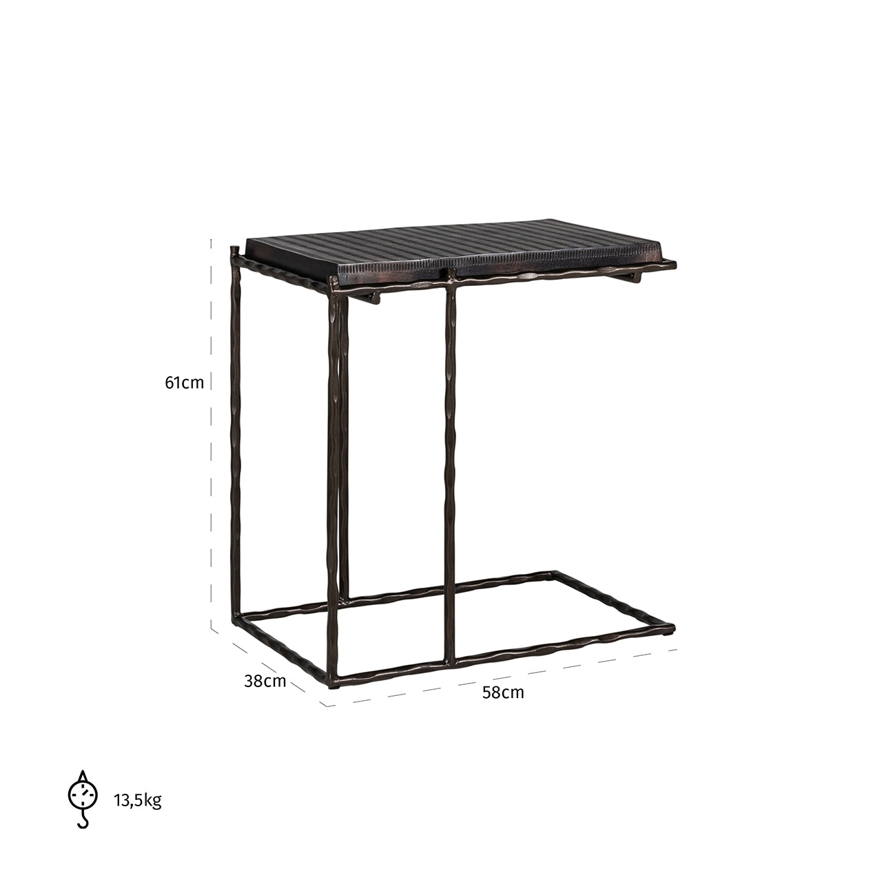 Side Table Ventana (Black)
