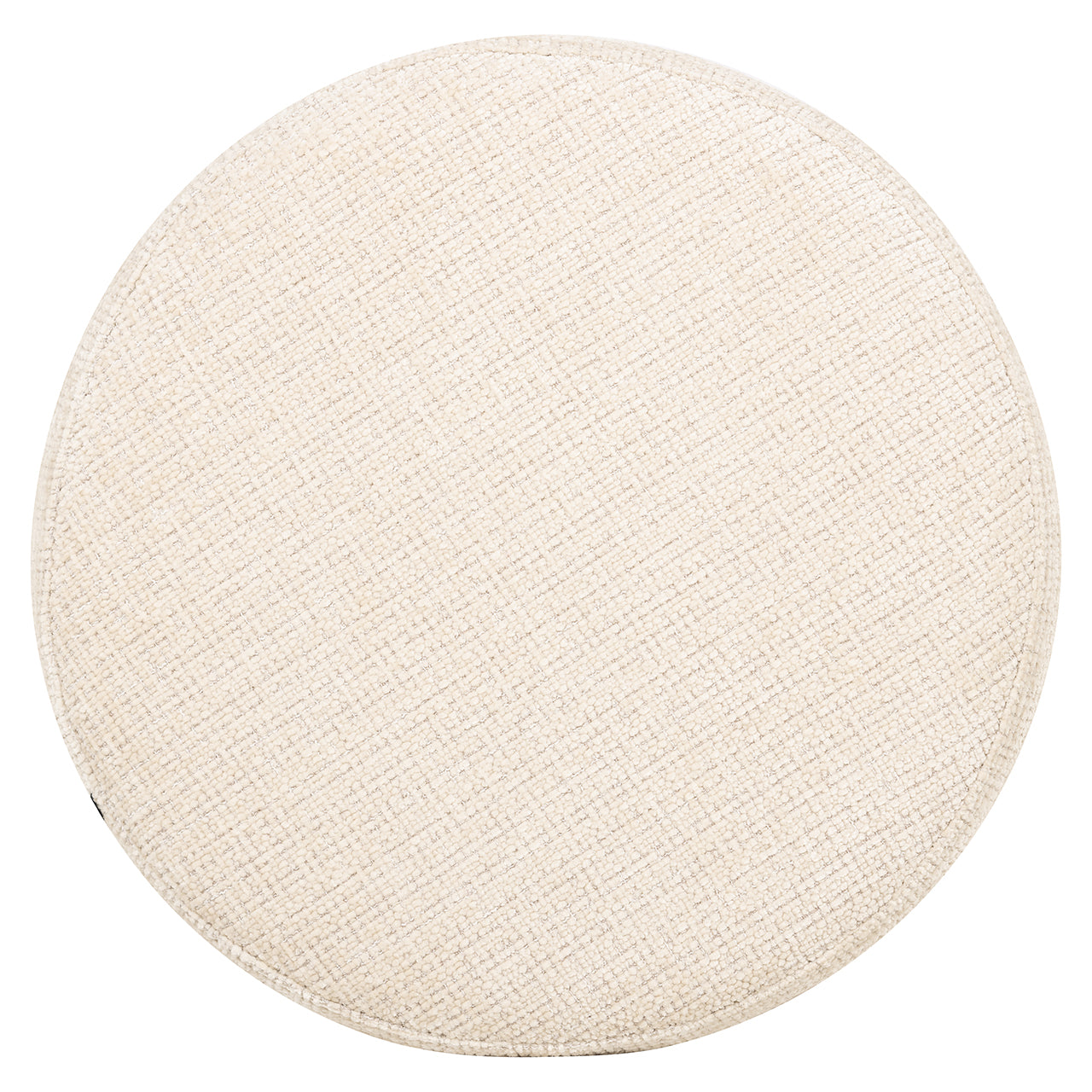 Pouffe Gallice natural beige travertine (Beige)