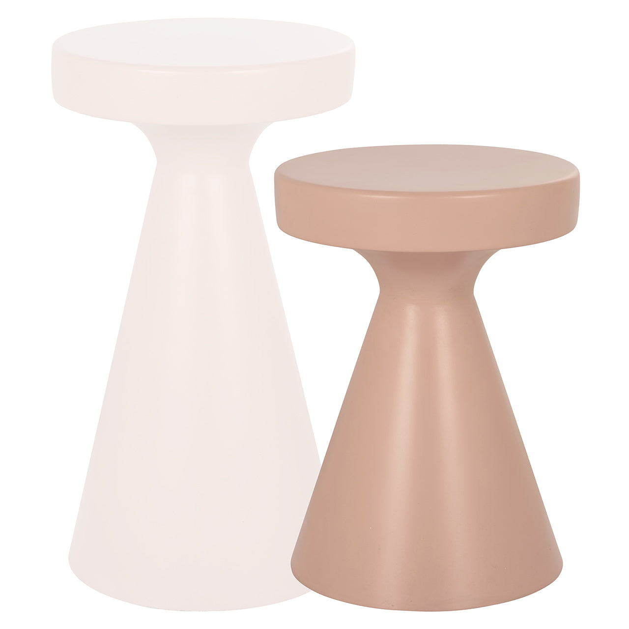 End table Kimble pink small 30Ø (Pink)