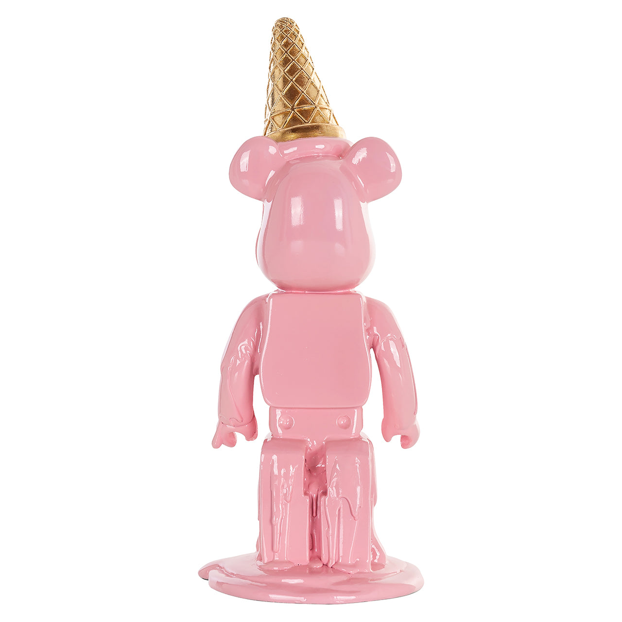 Decorative object Icebear pink (Pink)
