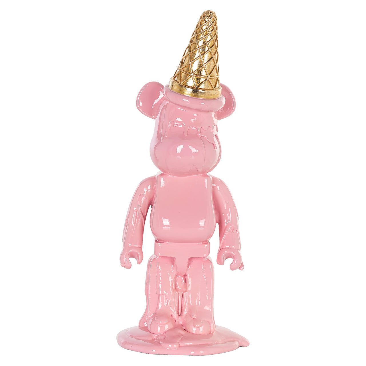 Decorative object Icebear pink (Pink)