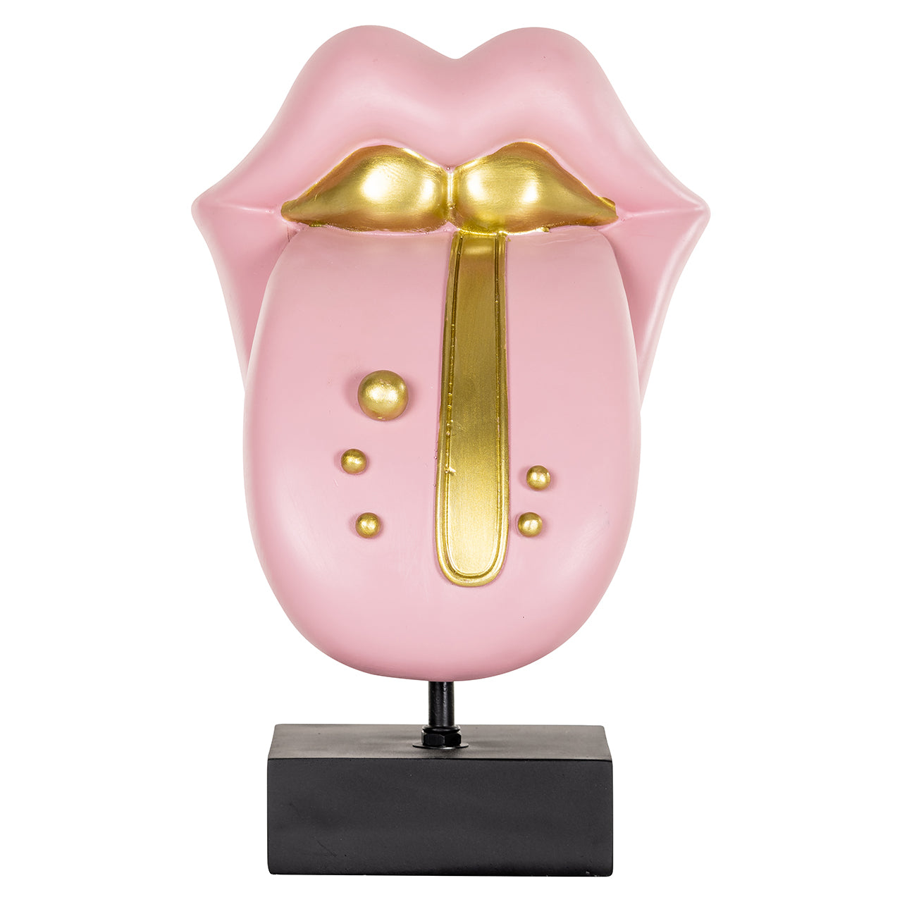 Decorative object Tongue pink (Pink)