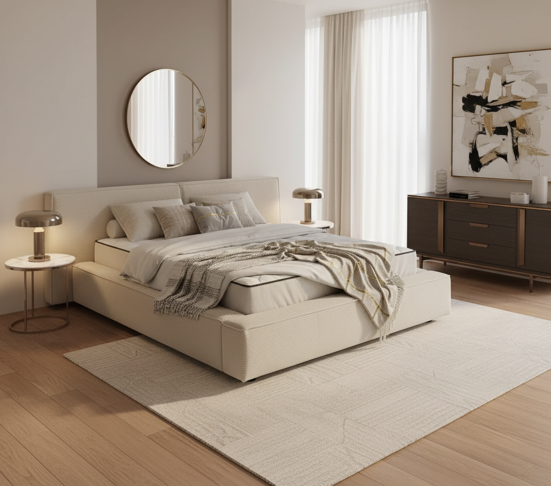 Bedframe Elise - Crème