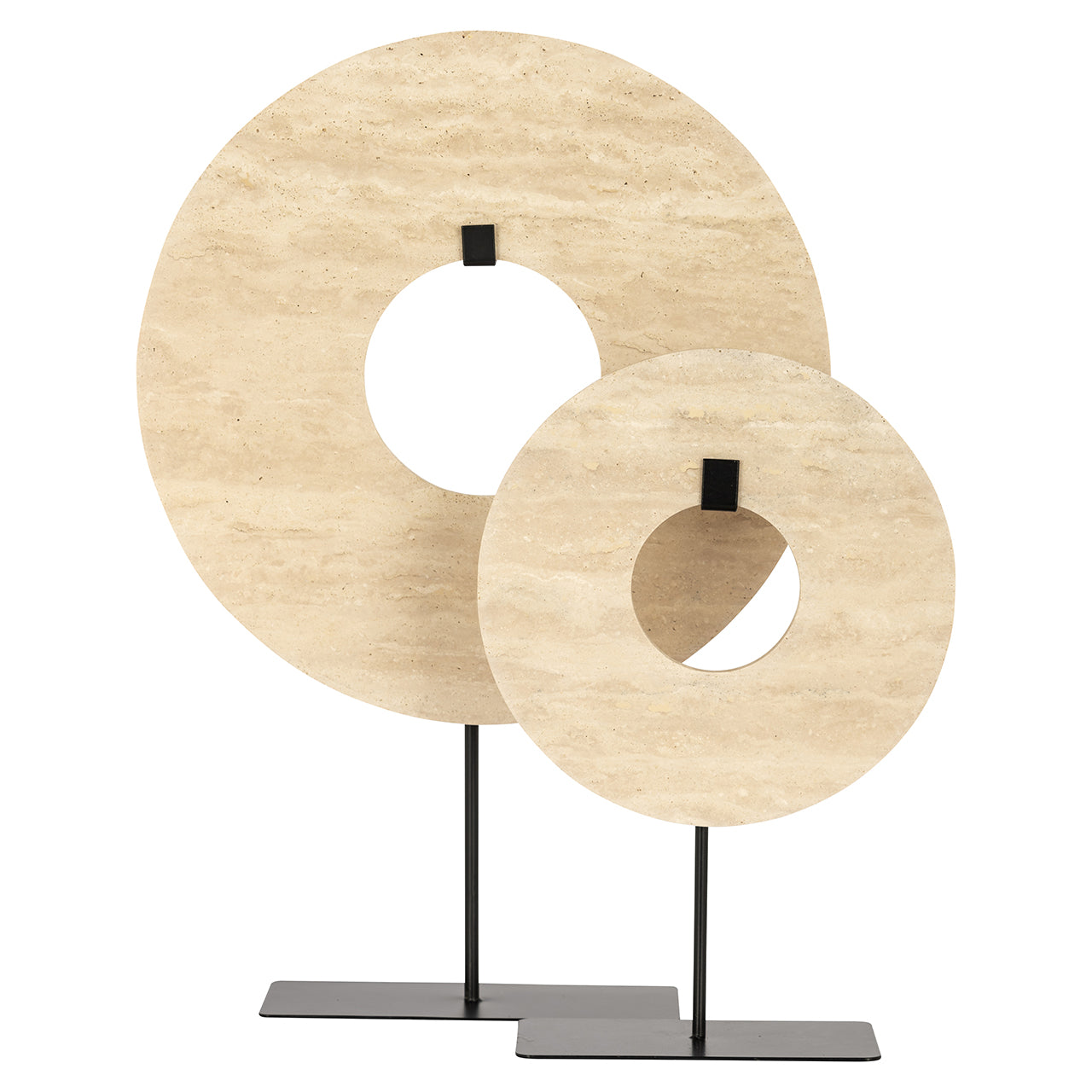 Decorative stand Manou big (Beige)