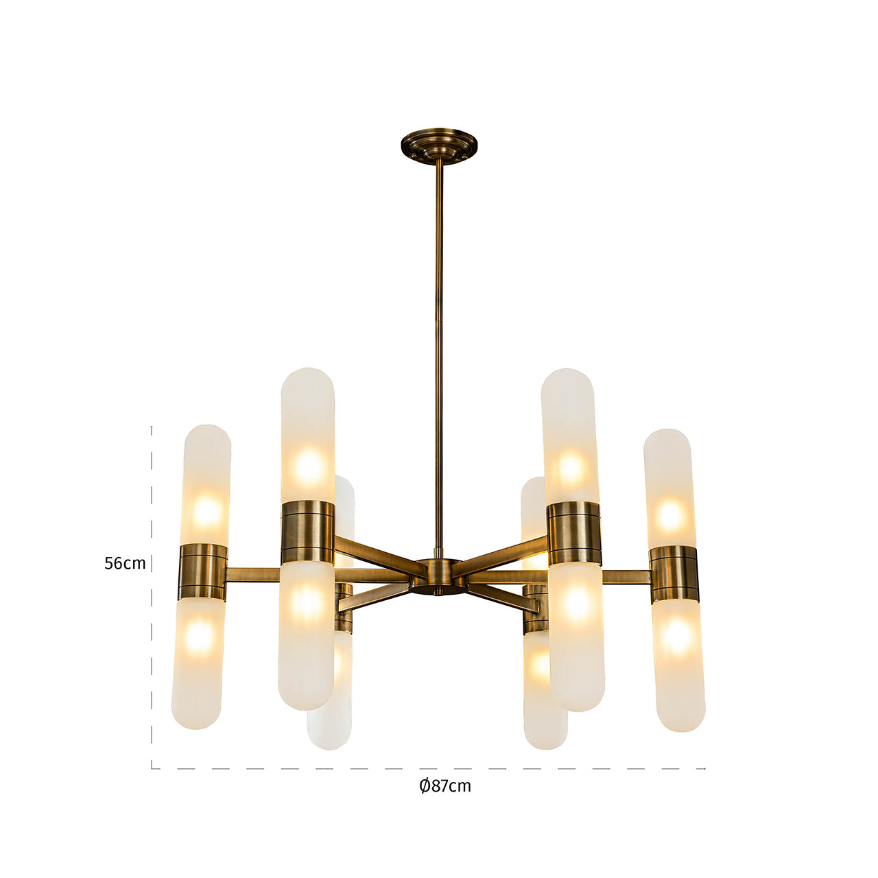 Chandelier Tricon (Bronze)