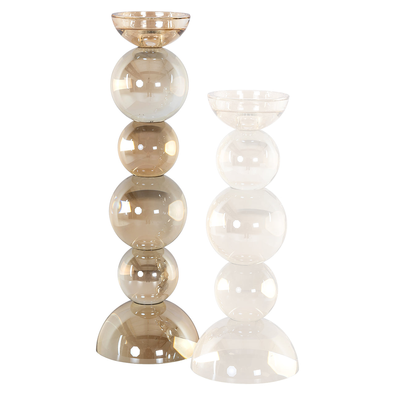 Candle holder Emie big (Brown)