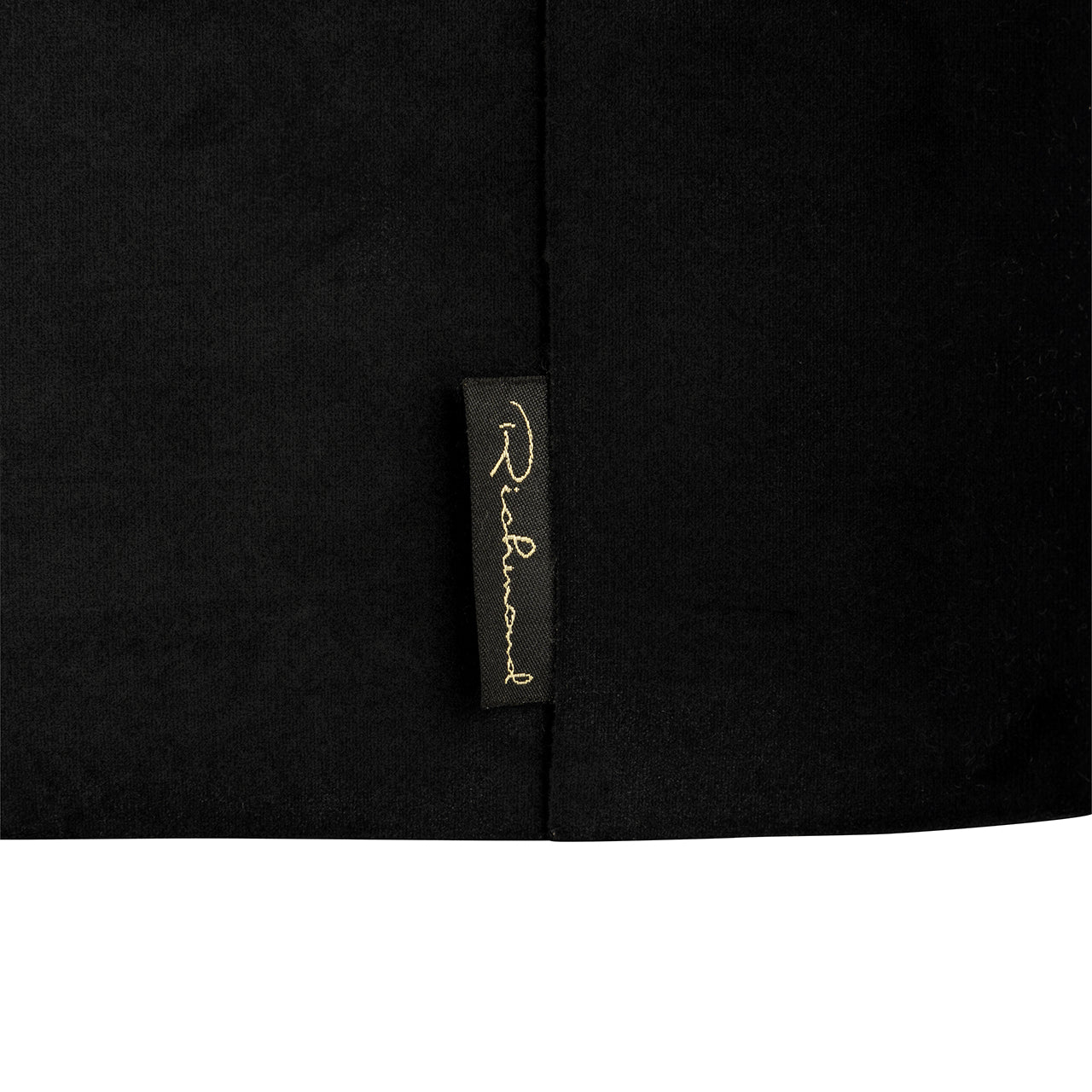 Lampshade Maddy black velvet rectangle (Black)