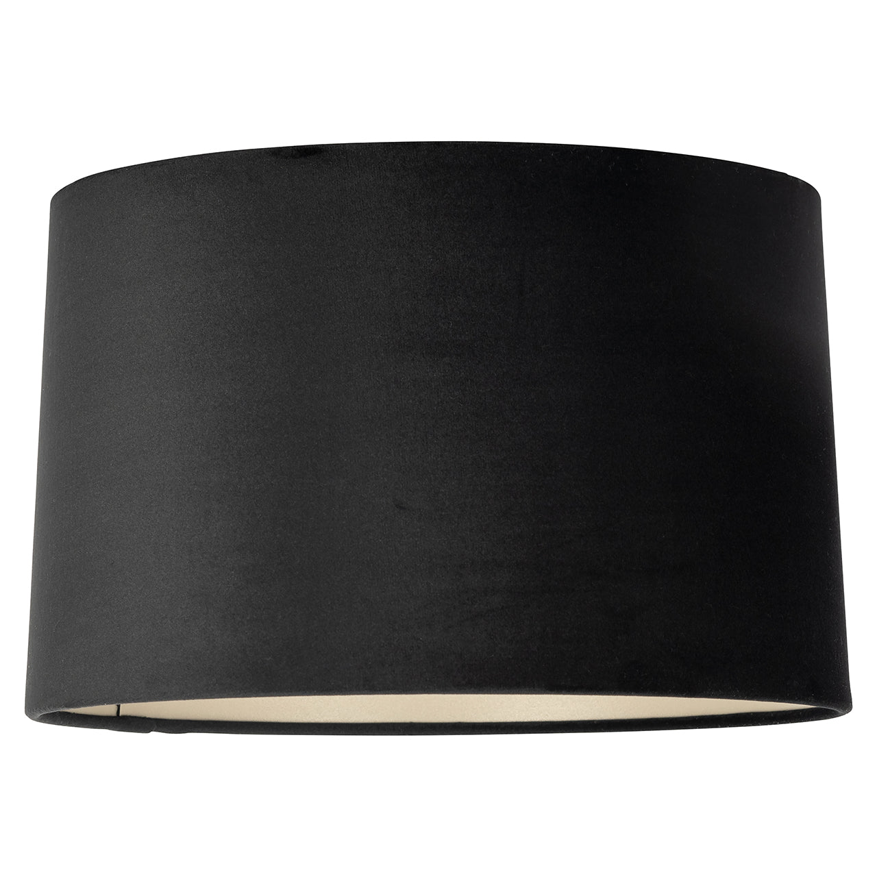 Lampshade Maddy black velvet 30Ø (Black)