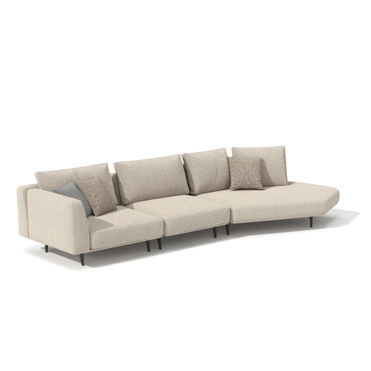 Sofa Love Off-White 372cm