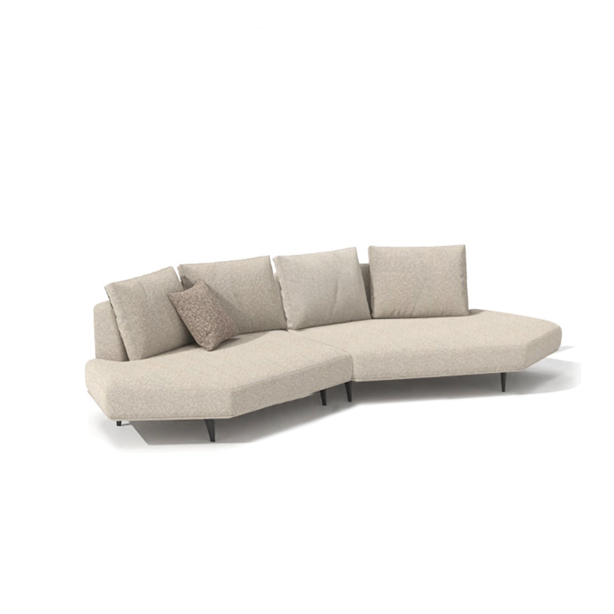 Sofa Love Off-White 351cm