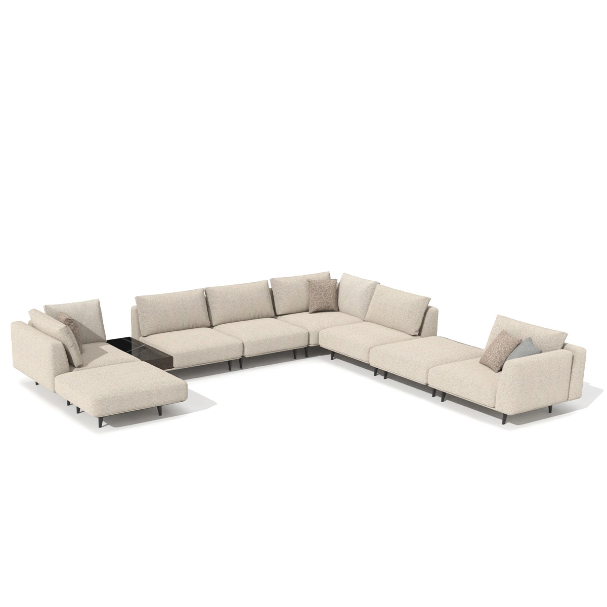 Sofa Love Off-White 437cm
