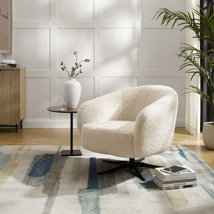 Lounge Chair Shepherd – Glore Ecru