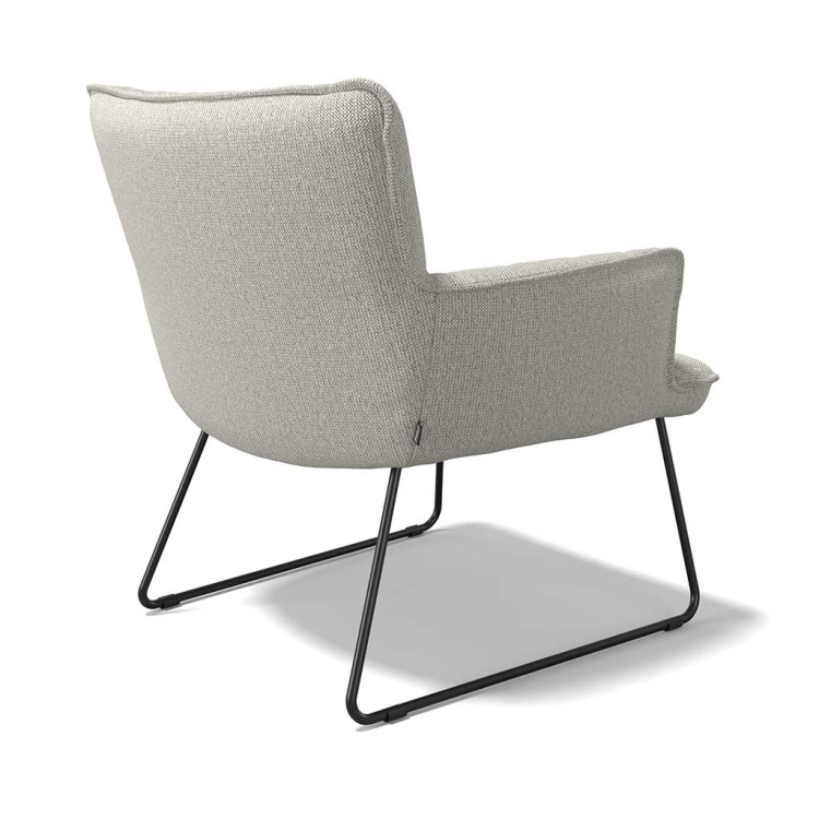 Lounge Chair Slide – Sleek Sled Base in Easy-Care Sneak Fabric