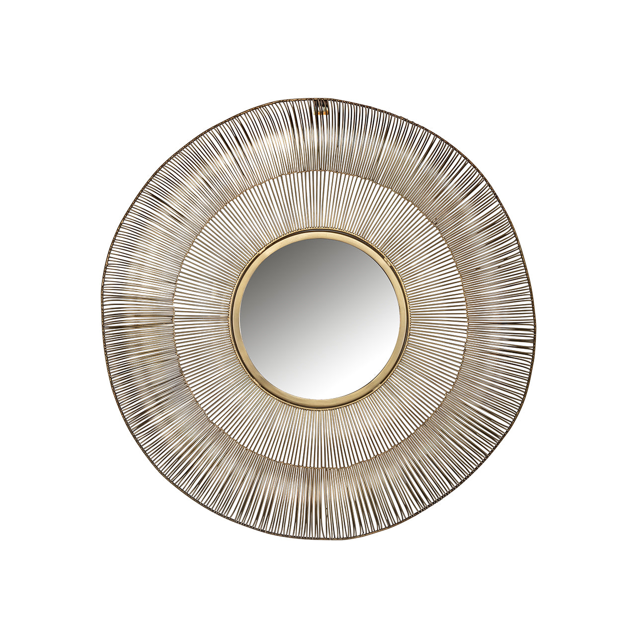 Mirror Aliza 76Ø (Brushed Gold)