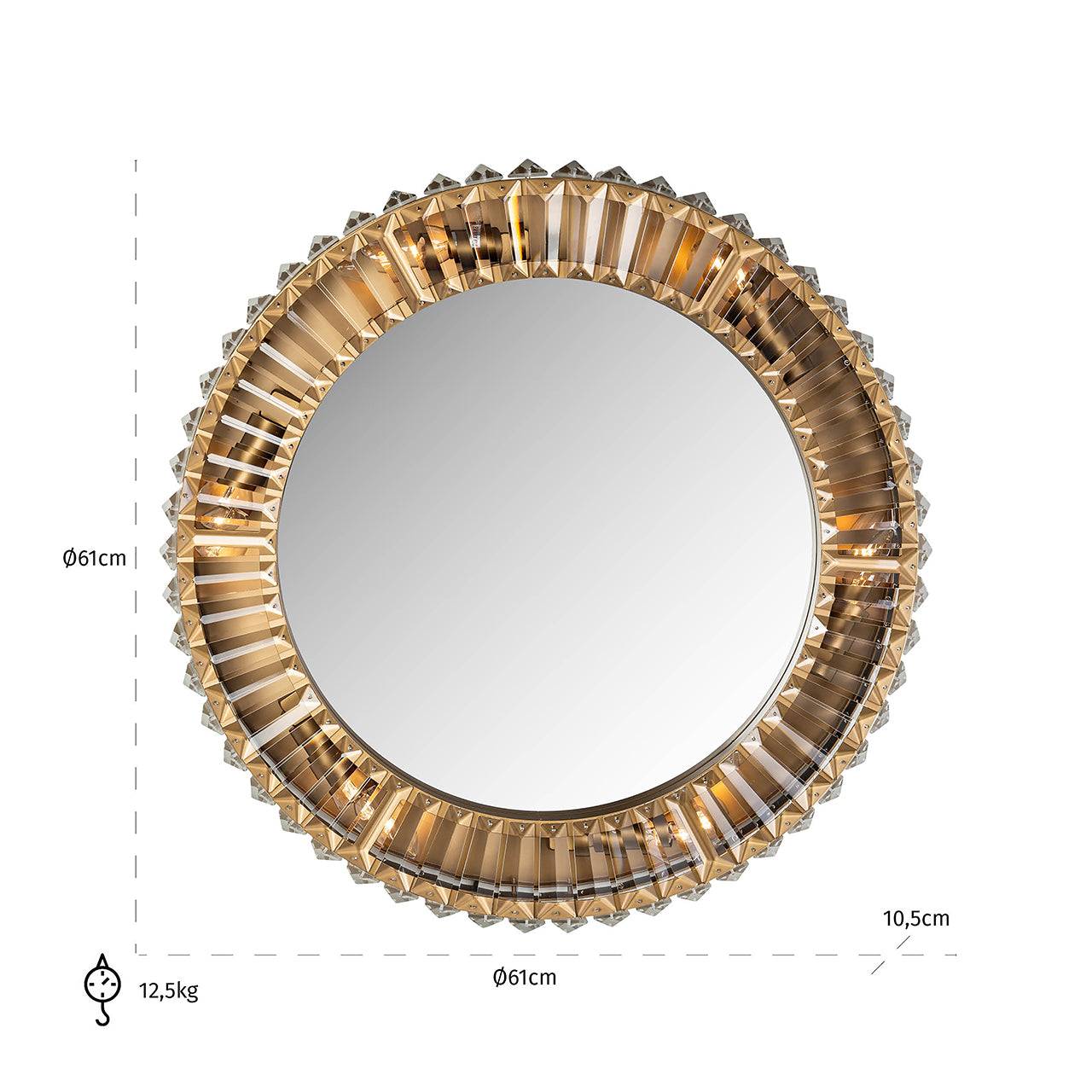 Wall lamp Becky (Gold)