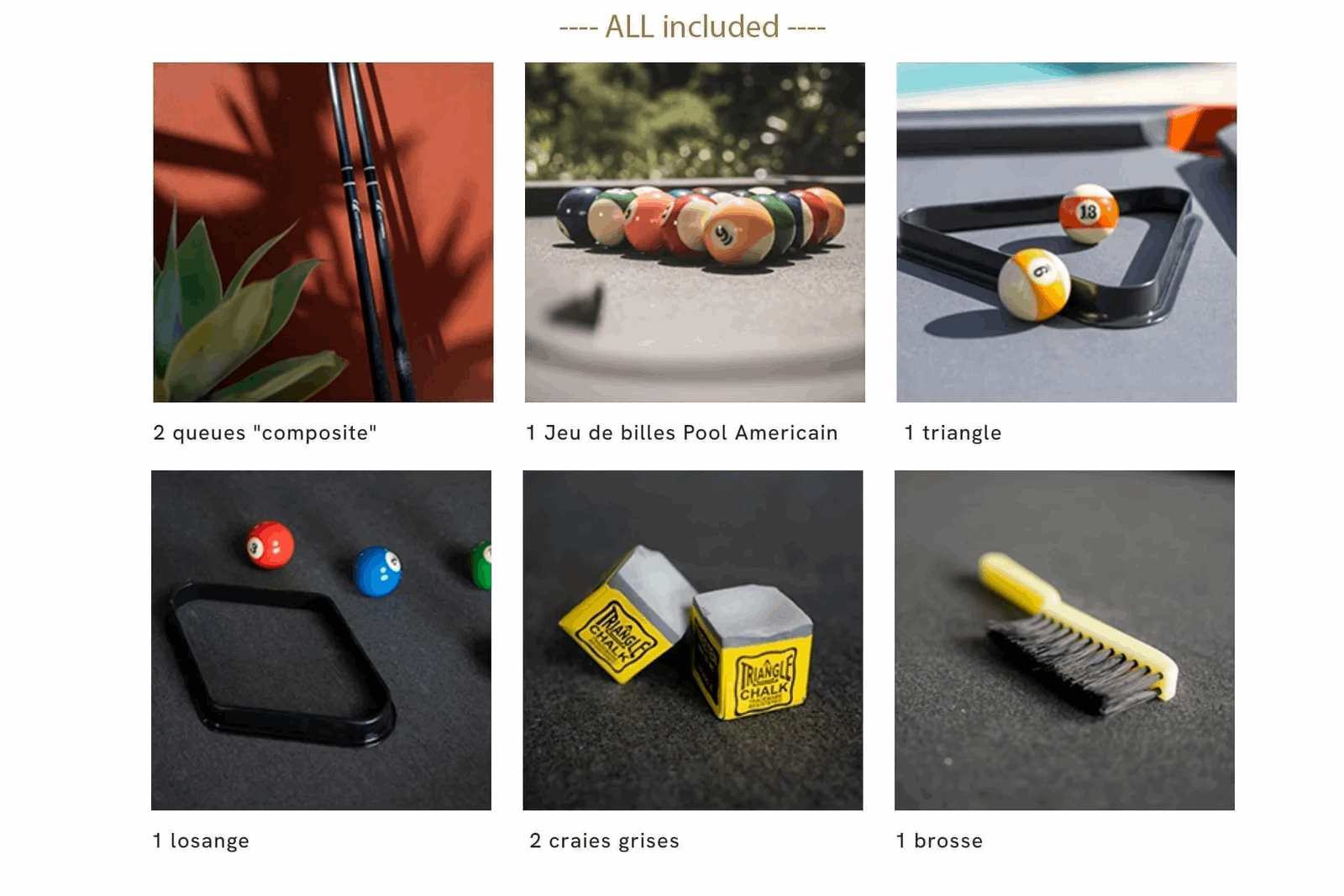 Outdoor Pool & Dining Table 7FT White