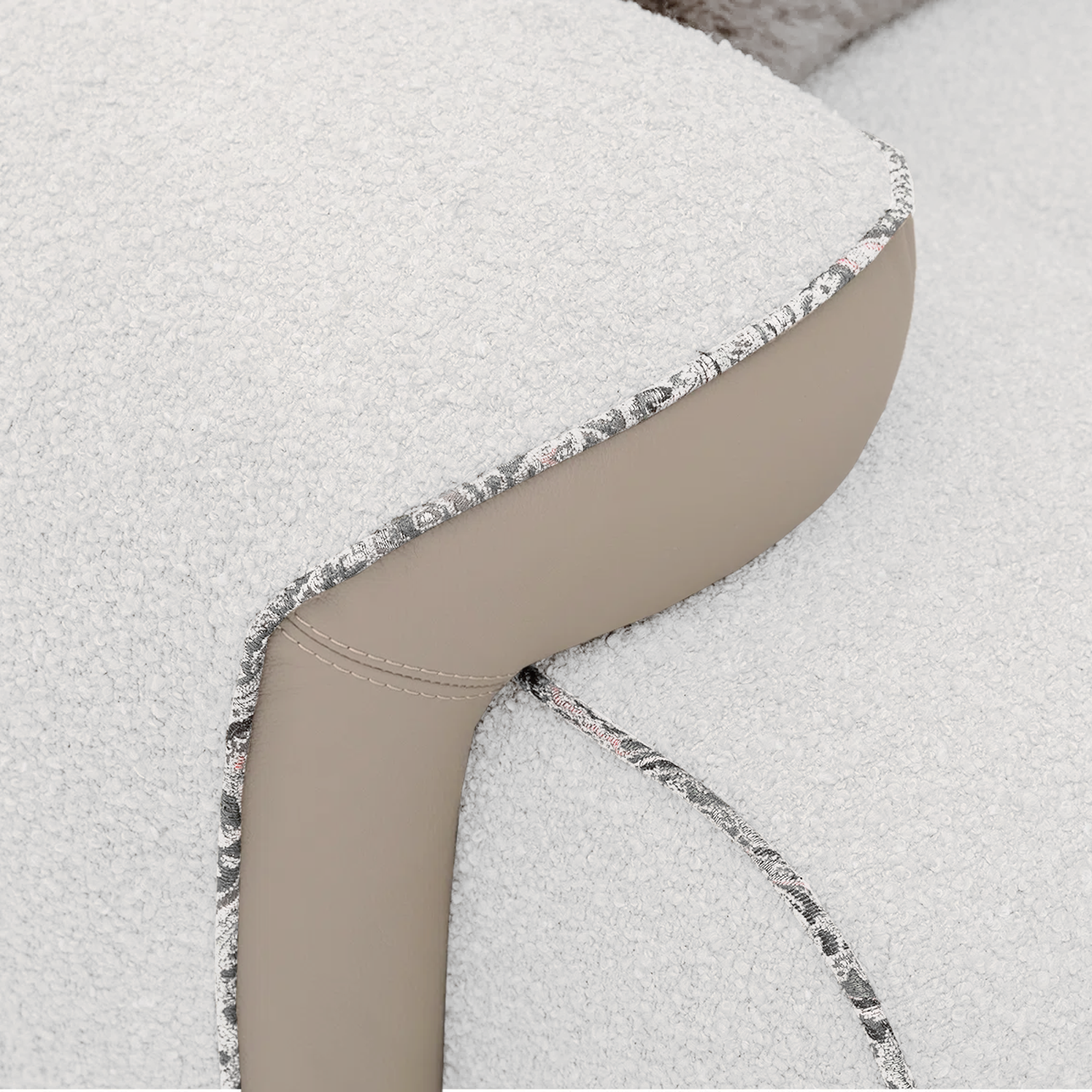 Sofa Orian White 116x395cm