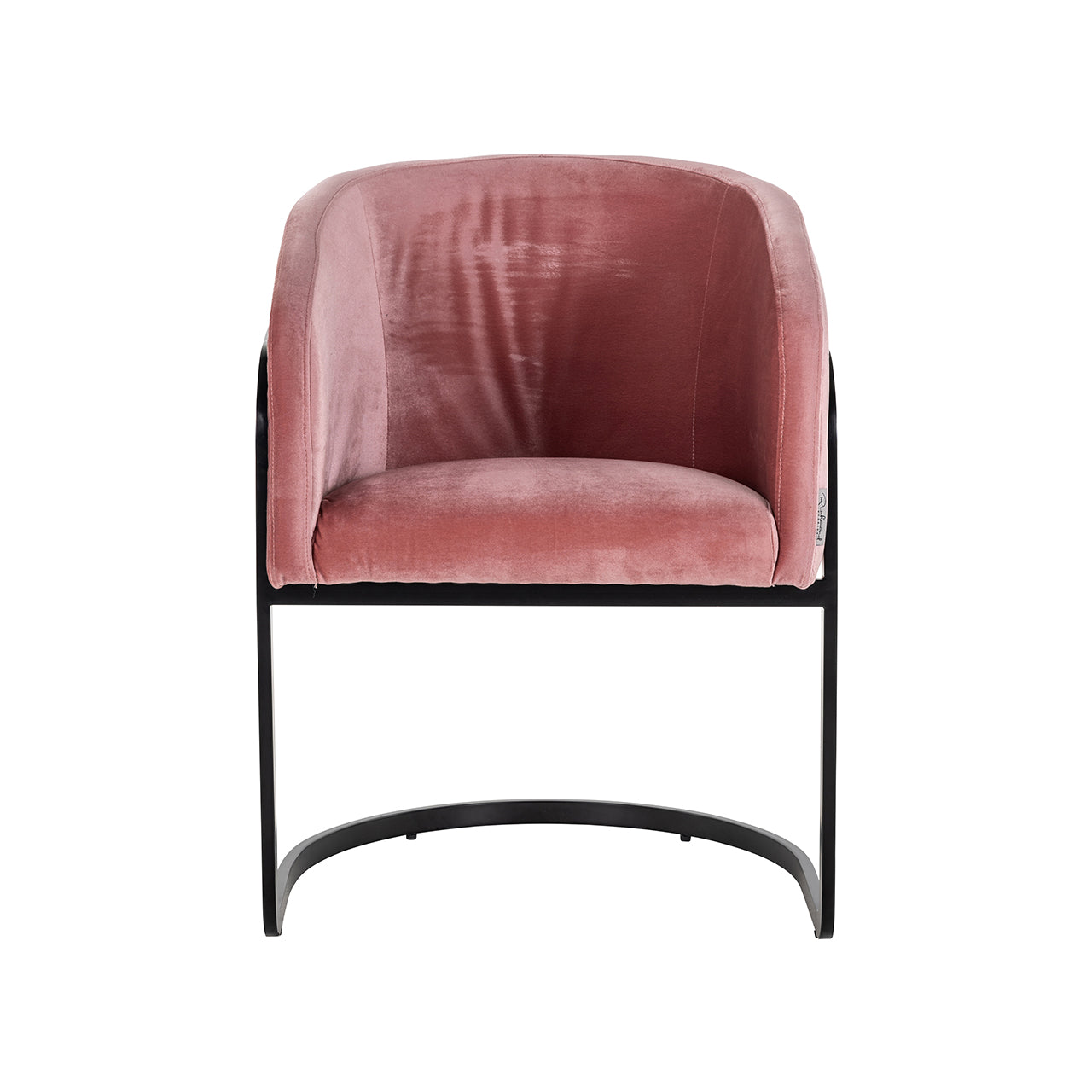Chair Chiara - blush velvet (Genova 706 Blush)