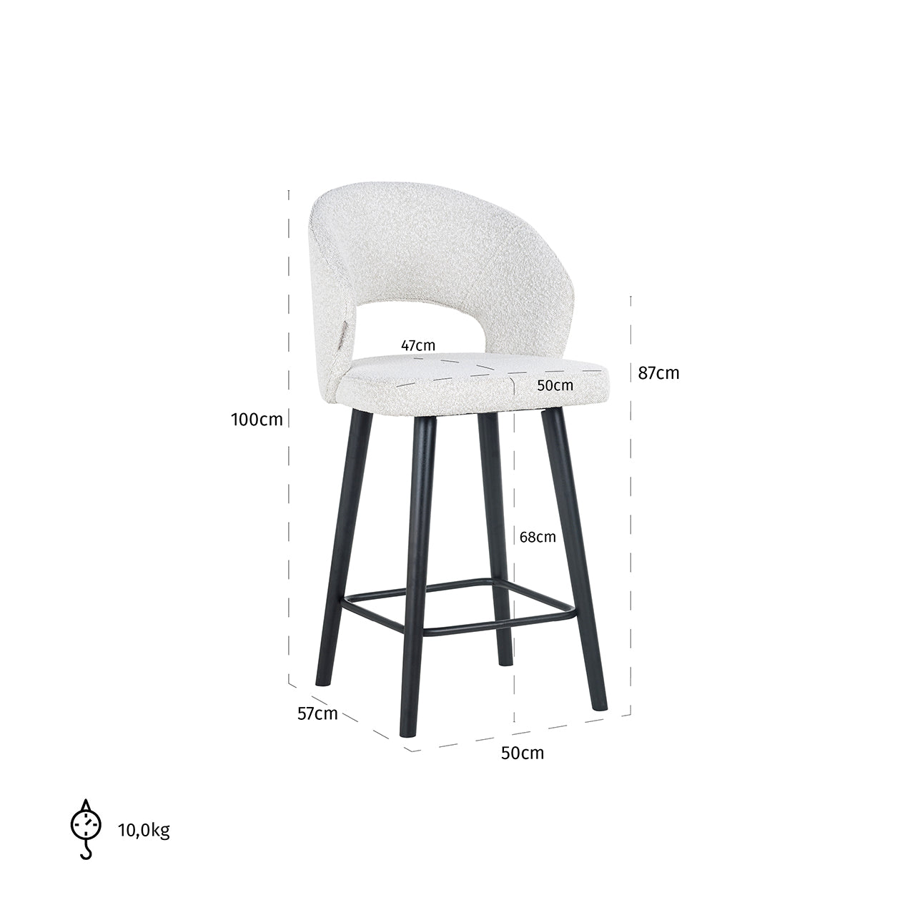 Counter stool Savoy
