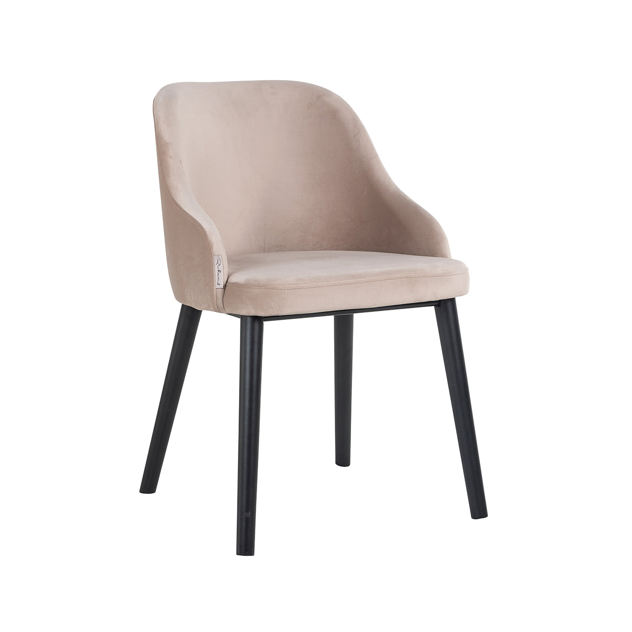 Chair Twiggy - khaki velvet (Quartz Khaki 903)