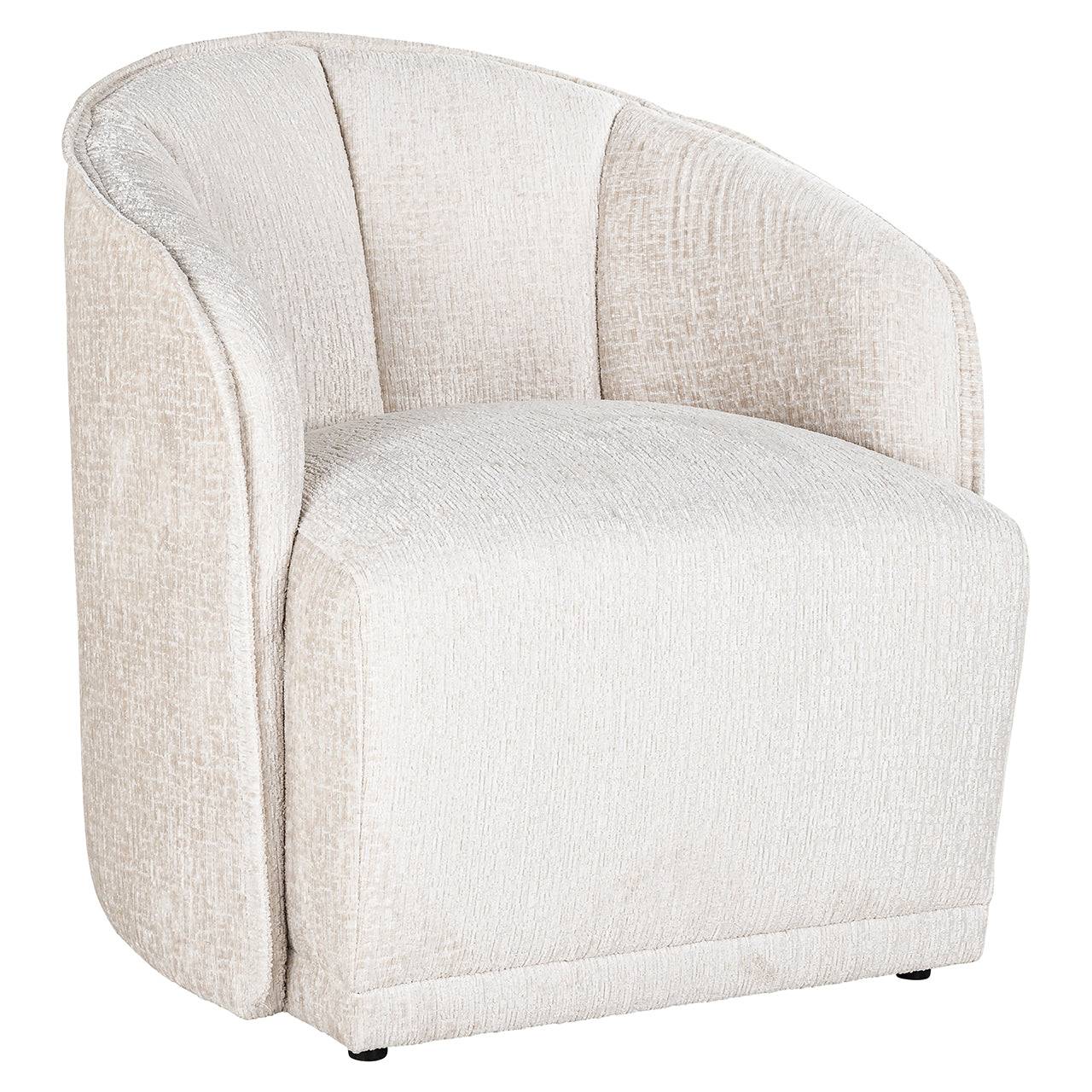 Lounge chair Maryse cream fusion (Fusion cream 02)