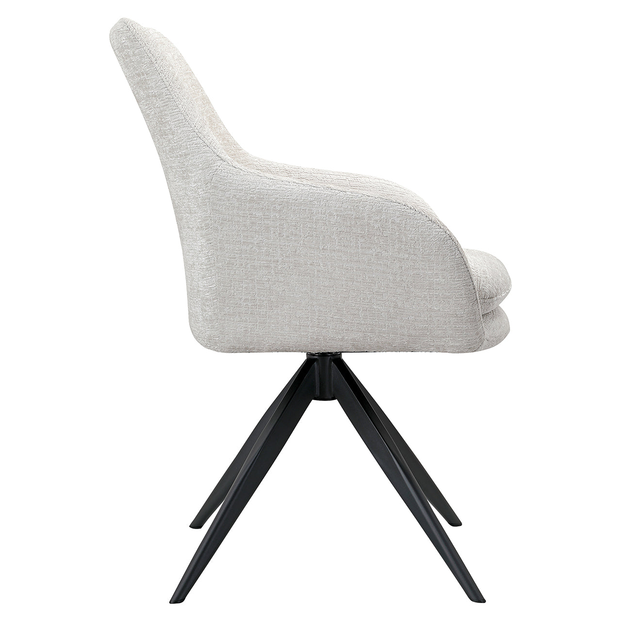 Swivel chair - Lisonne cream fusion (Fusion cream 02)