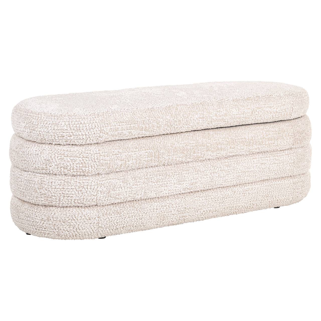Pouffe Camile lovely cream (Be Lovely 11 Cream)