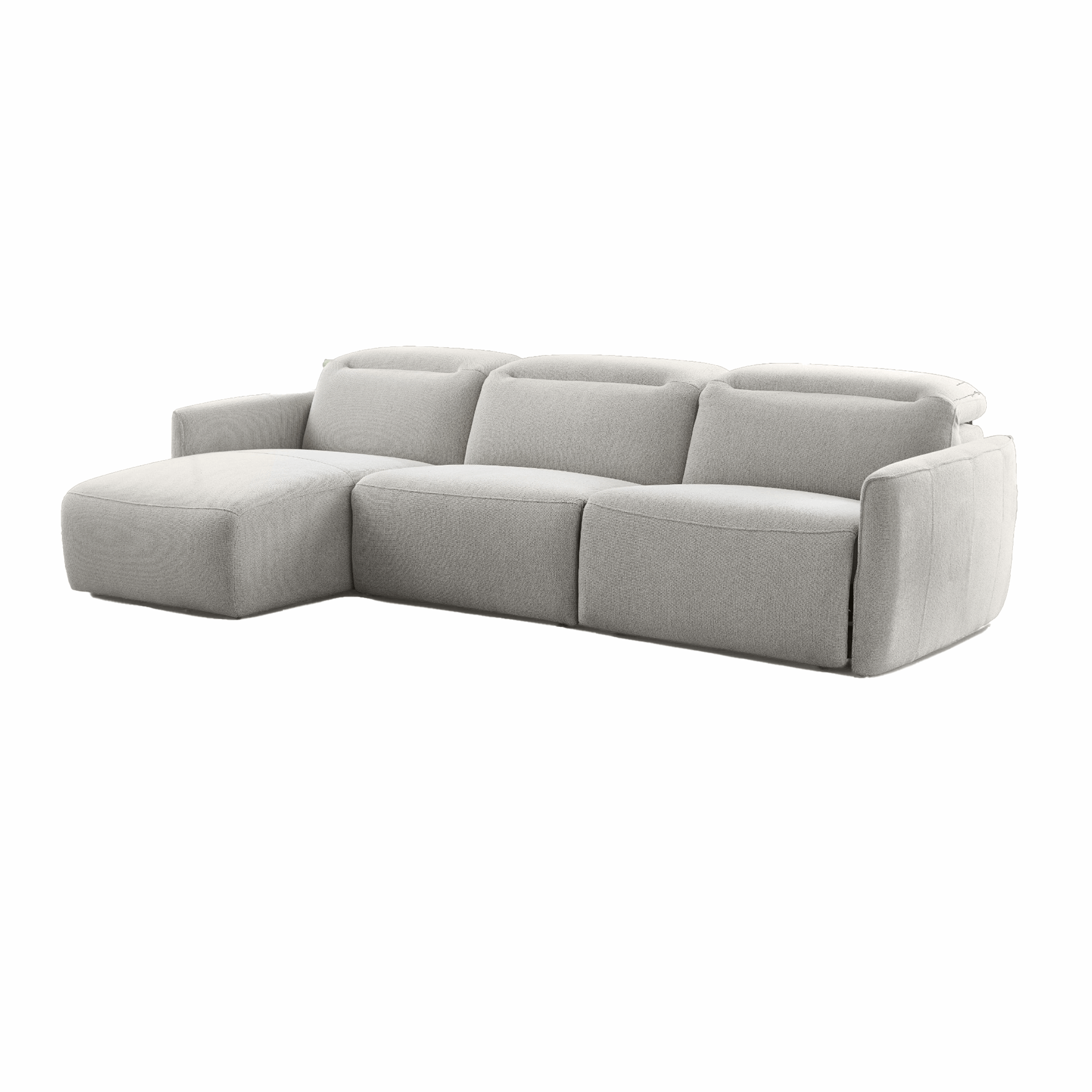 Sofa Valona - Soft Grey | 273 × 165 cm - Lounge Left