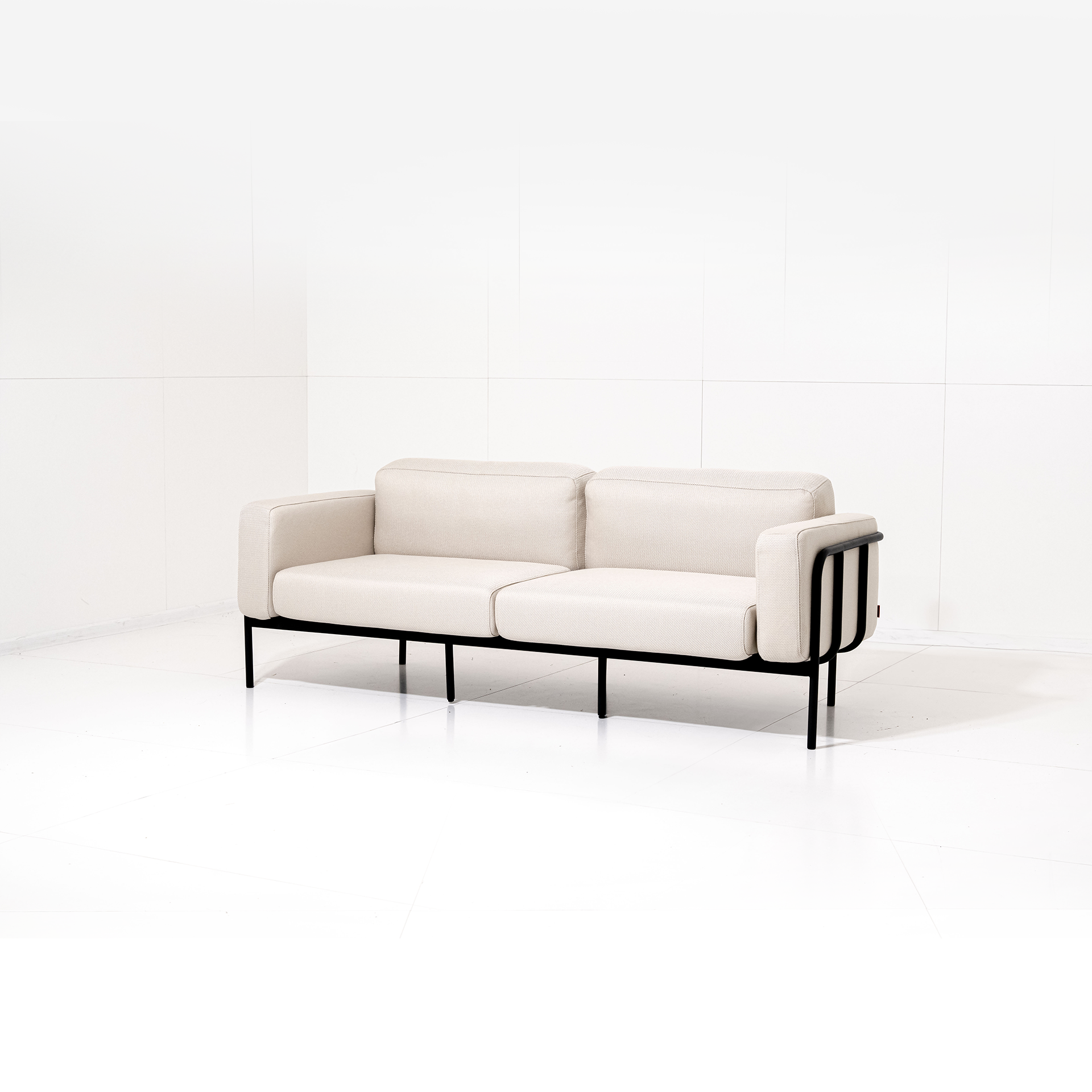 Outdoor Sofa Forleon - White 203x78x74cm