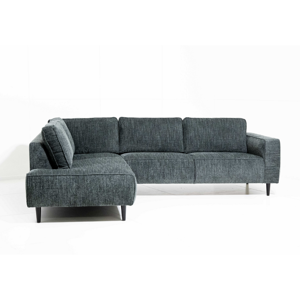 Sofa Brentwood – Dark Blue Modern Corner Sofa 260×200cm