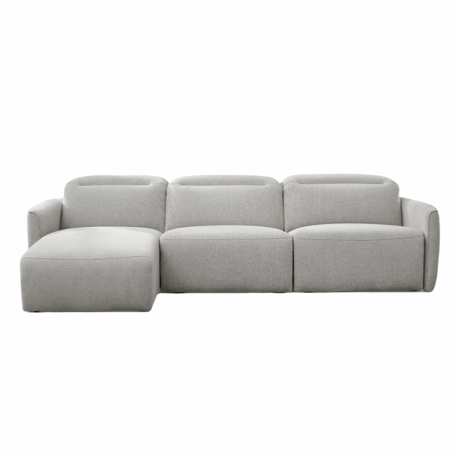 Sofa Valona - Soft Grey | 273 × 165 cm - Lounge Left