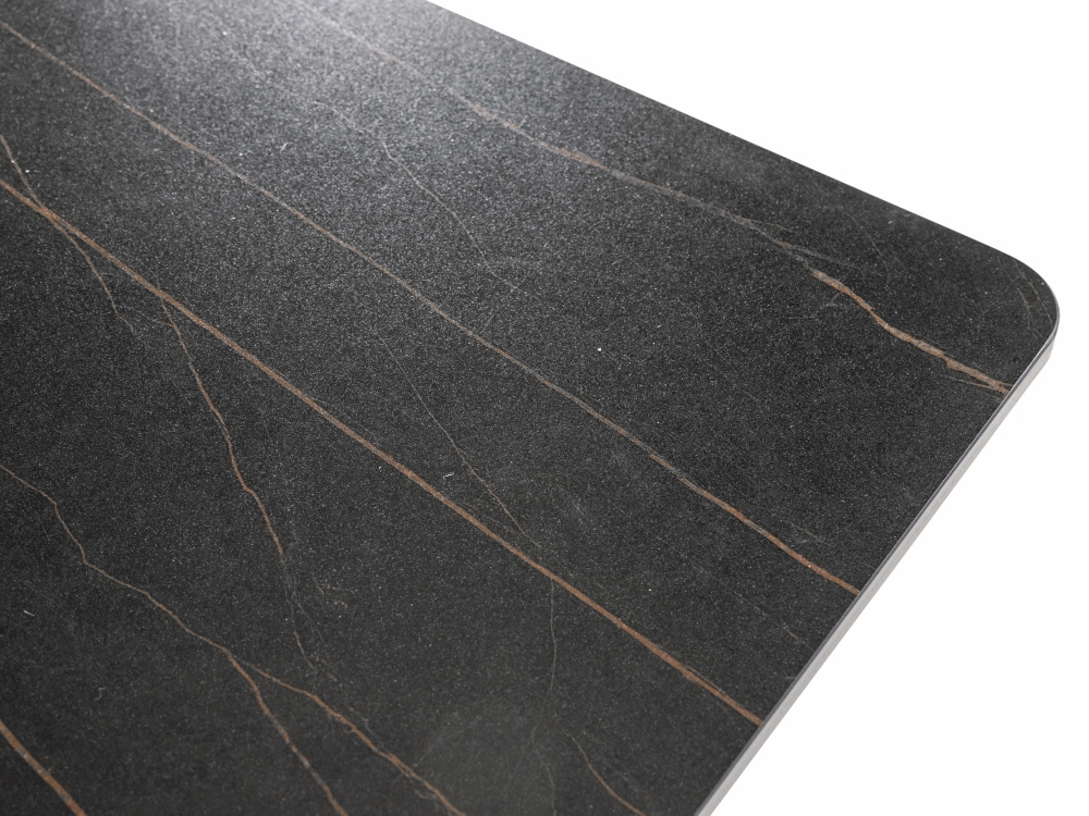 Dining Table Haku - Mat Black Ceramic 180/230cm